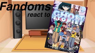 Fandoms react to Ghost stories dub