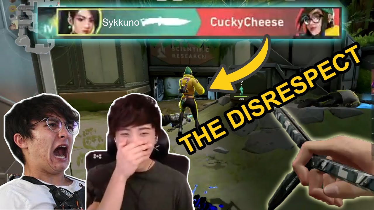Michael Reeves Gets DISRESPECTED By Sykkuno With Clutch KNIFE |OfflineTV & Friends In-house Valorant