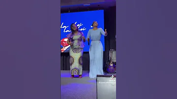 Sandra Mbuyi et Lydie Nseya chantent Unkuatshishe❤️❤️❤️