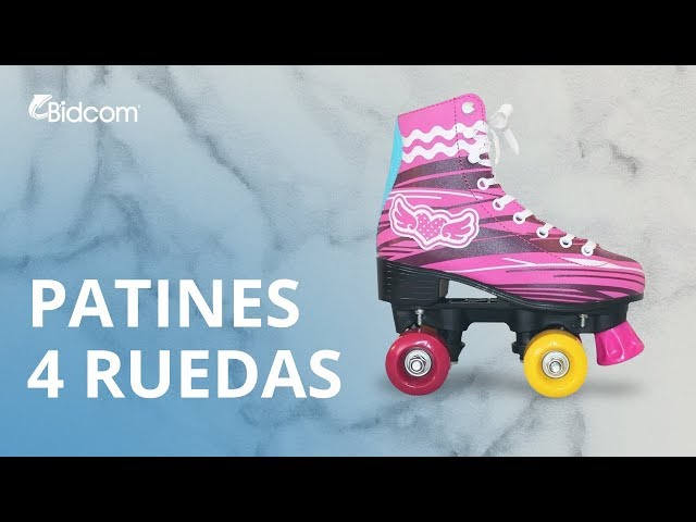 Patines Gadnic Simil Soy Luna Para Niñas 4 Ruedas Frenos PU