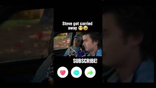 Steve goes too far #strangerthings #shorts #funny