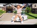 SURPRISING MY 3 YEAR OLD DAUGHTER WITH A TESLA MODEL S!!