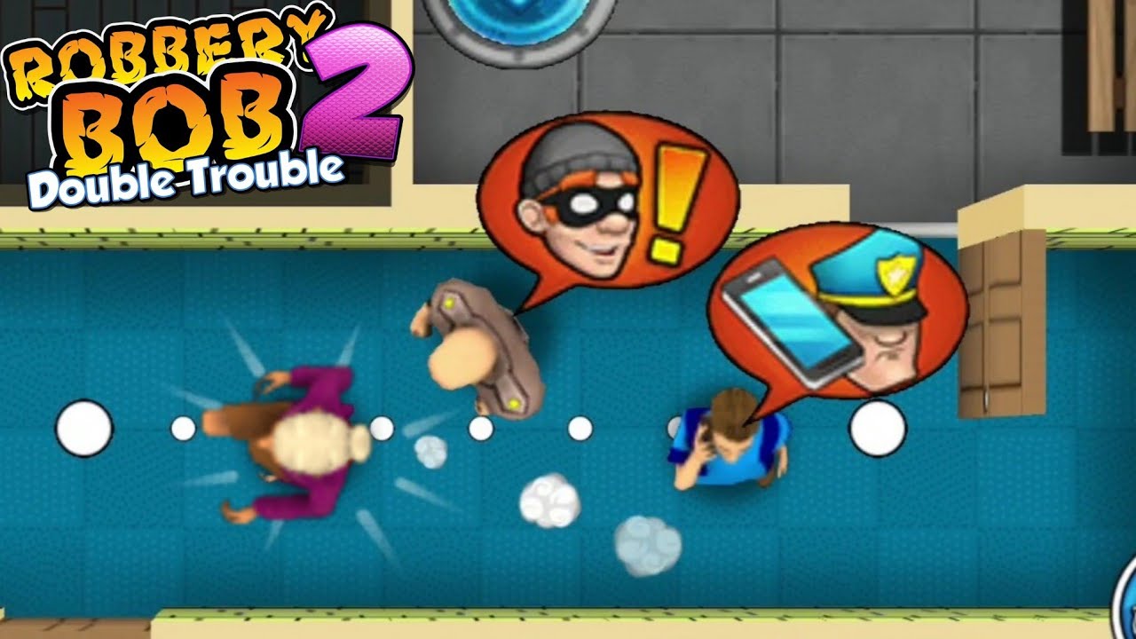 Robbery Bob 2 Pranking Everyone With Teleportation Mine By Hag Character Ep 12