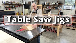 Mornings in the Shop Table Saw Jigs