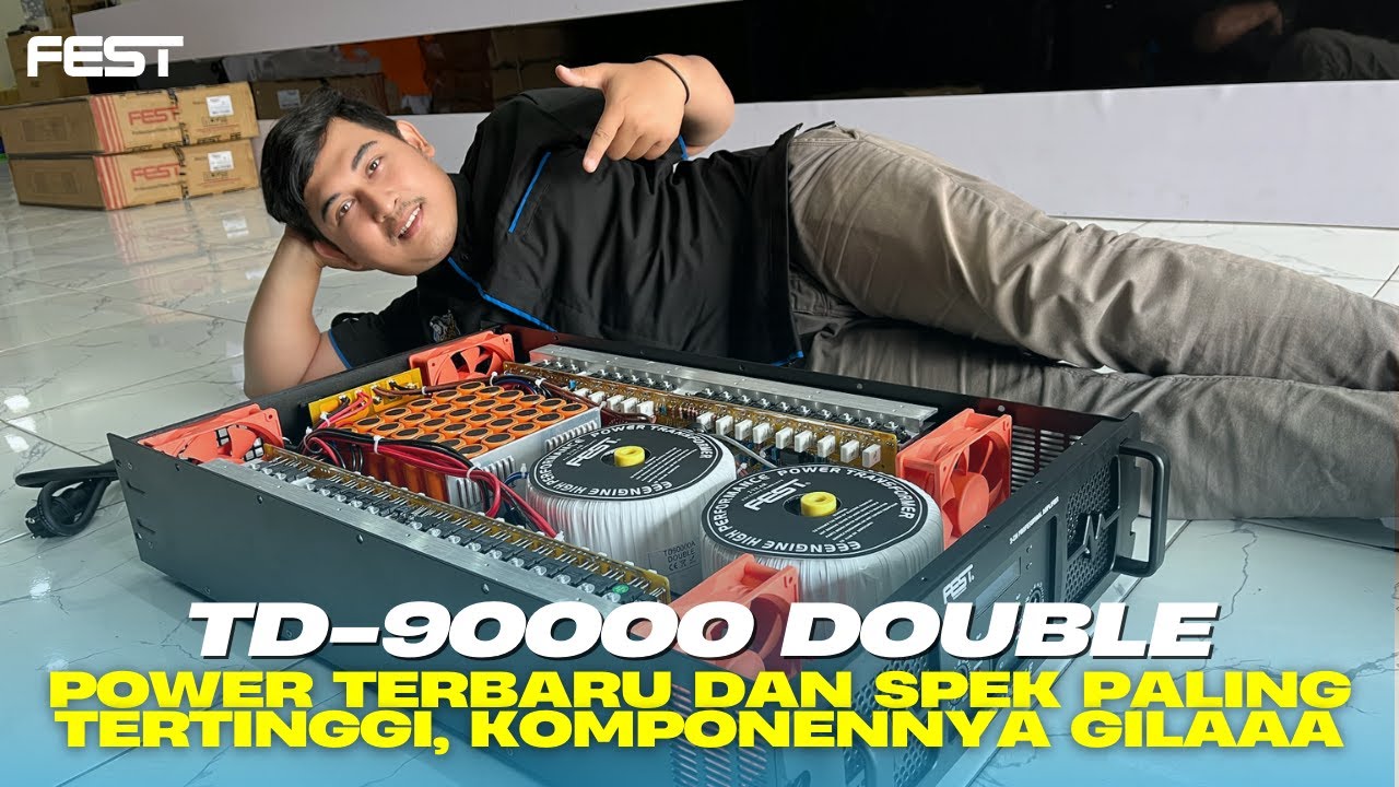 FEST TD90000 DOUBLE SUDAH READY DI BREWOG FEST INDONESIA😍POWER DENGAN SPEK PALING TINGGI😱