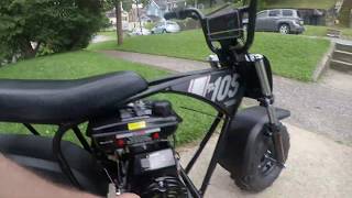 New Top End Speed On Monster Moto MM 105 Mini Bike Part 1Of 4