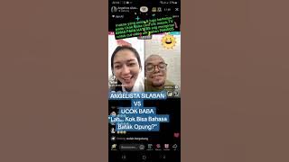 Angelista Silaban vs Ucok Baba - Lah Kok Bisa Bahasa Batak Opung ?