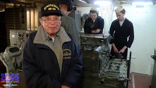 Inside the History: Main Battery Plot Room on WW2 battleship USS Massachusetts BB-59; Part 2