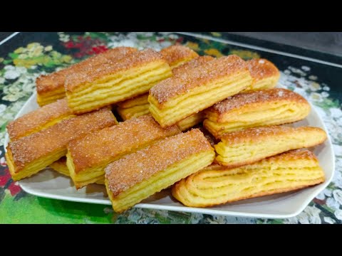 Печенье из дрожжевого теста к чаю