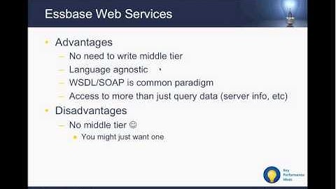 Webinar: Practical Essbase Web Services