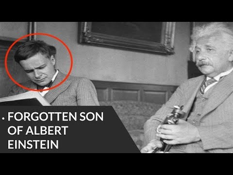 Forgotten Genius Son of Albert Einstein | EDUARD EINSTEIN | 2020