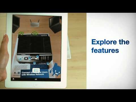 Brother Inkjet Multi-Function Centres - Augmented Reality Demonstration