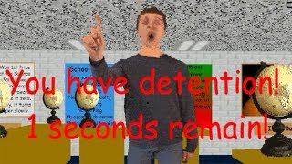 You Have Detention No Hacking In The Halls Baldis Basics Hacked