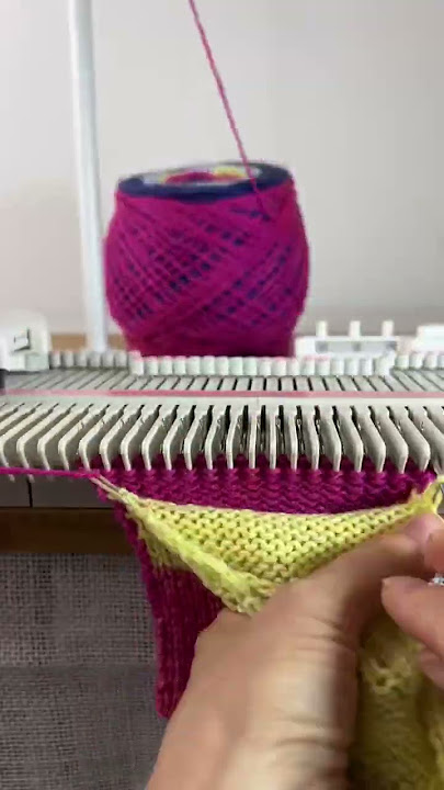 Should you use a Knitting Machine drill attachment? 