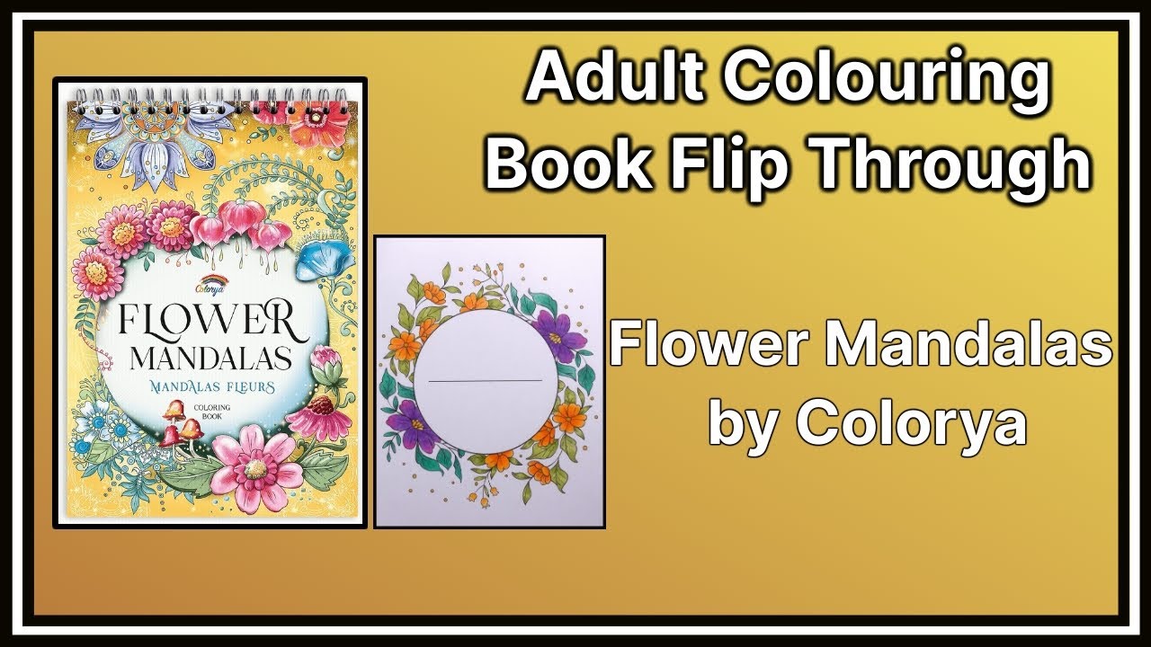 1 x RAW Customer Returns Colorya Mandala Coloring Book for Adults