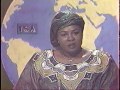 TV-DX Tele Sahel opening, news and closedown 17.11.1993
