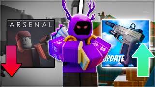 This FPS Game is BIGGER Then ARSENAL!? Roblox Gunfight Arena