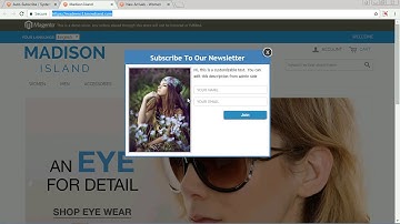 Magento Auto Subscribe Module - Video Tutorial