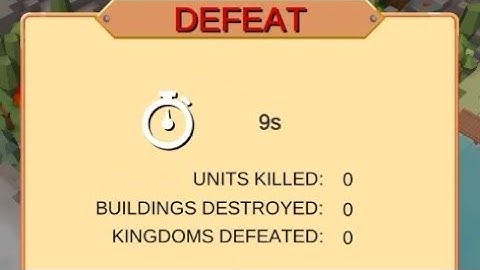 RTS Siege Up | Game Over By Its Castle ( Original )