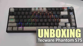 Tecware phantom S 75 Unboxing | budget mechanical keyboard Guide
