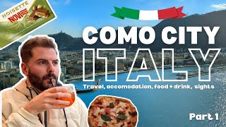 Como City, Lake Como Italy VLOG  Best food, things to see and do, accommodation & travel (part 1)