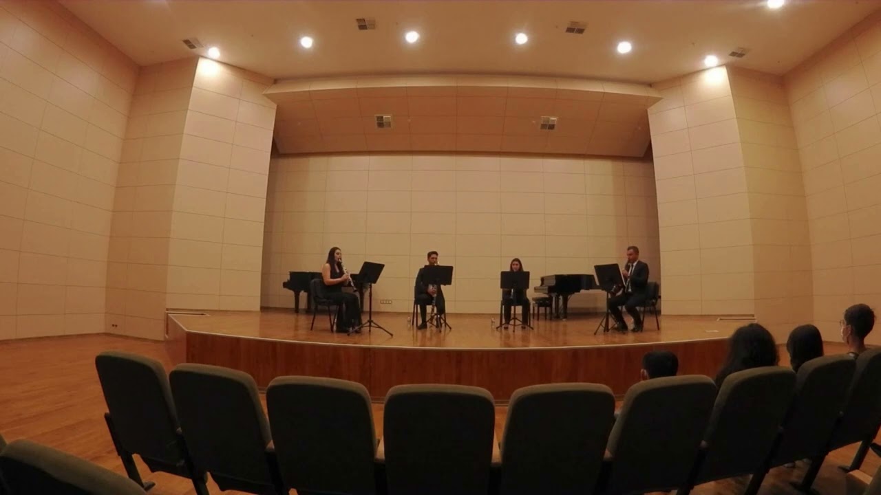Mustafa Kemal Saydam  "Kelebek" for Clarinet Quartet