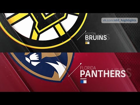 Boston Bruins vs Florida Panthers Dec 