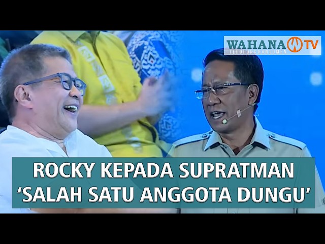 Menteri Hukum, Supratman : Rocky selalu memberikan label “Dungu" | Wahana Terkini