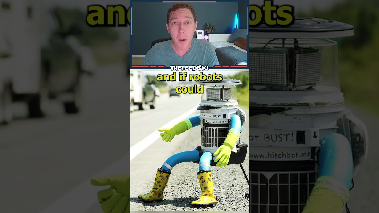 Робот-автостопщик пытается пересечь Америку