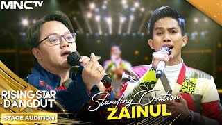 Standing Ovation Dari Semua Dewan Juri Buat Penampilan Zainul | RISING STAR DANGDUT