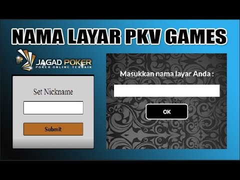 Cara Daftar Dan Buat Nama Layar Pkv Games Poker Online