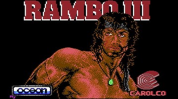 Rambo III Longplay (C64) [QHD]