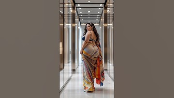 multishade saree new style ✨ #shorts #shortsfeed #ai #ytshorts #trending #viral #saree #yt