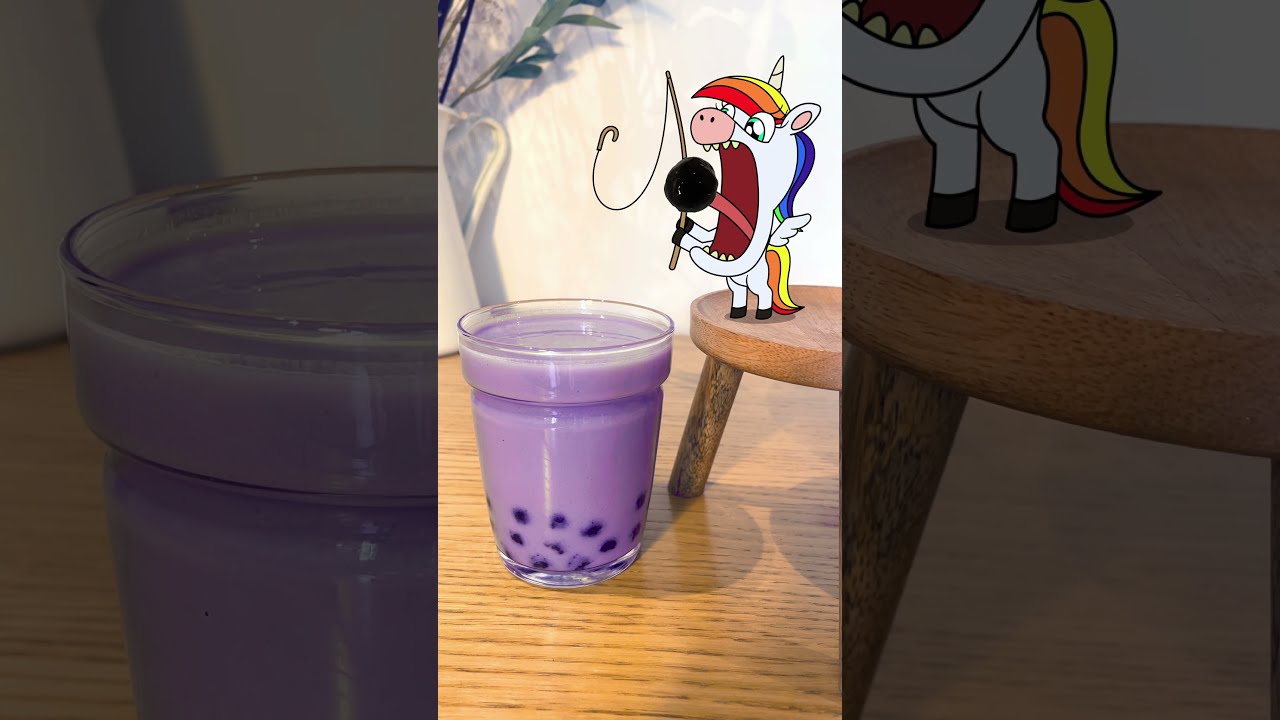 Halloween Unicorn Fishes In Boba What Mysteries Lie Inside Animation Meme Boyanddragon Shorts
