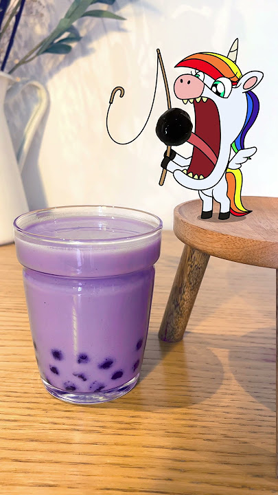 Halloween Unicorn fishes in Boba! What Mysteries lie Inside? (Animation Meme) #boyanddragon #shorts
