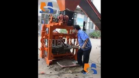 QTJ4-35 semi automatic block making machine