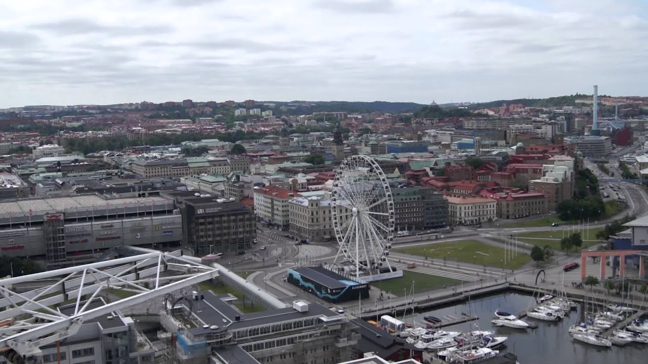 Panorama Goteborga z "lipstick"