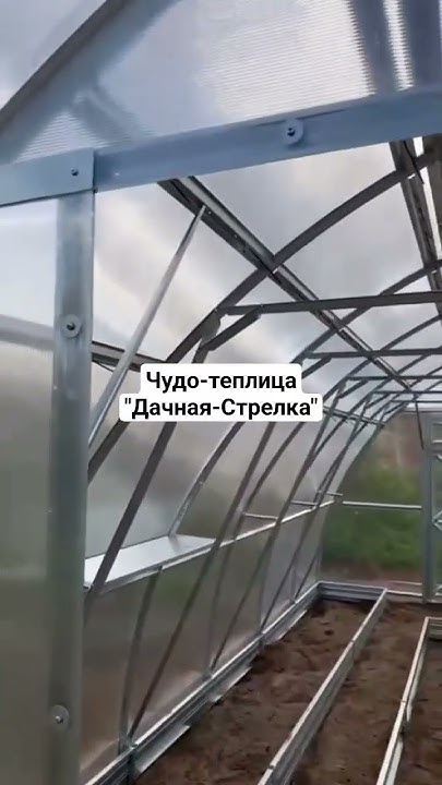 Чудо-теплица "Дачная-Стрелка" @Teplici #теплица #дача #грядки #втеплице ...