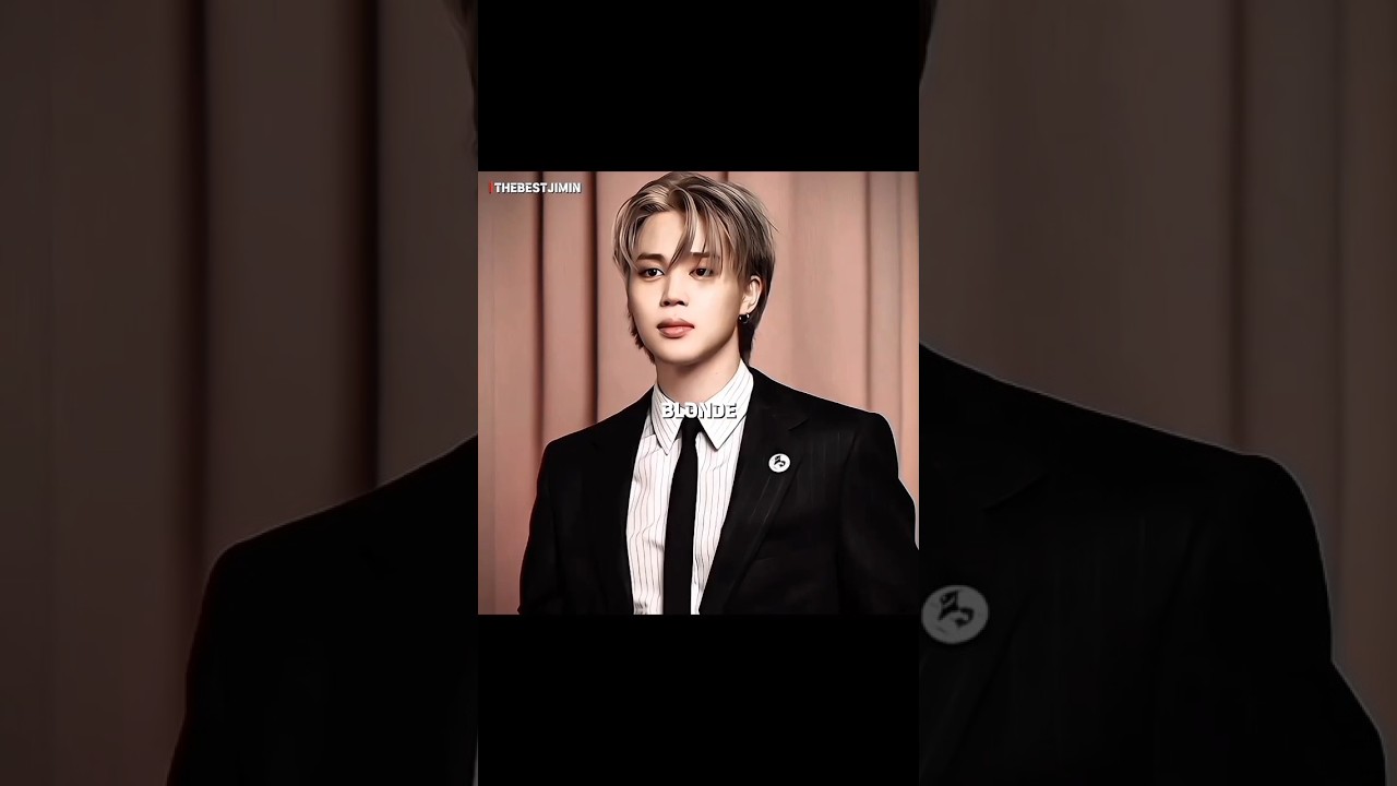 BLACK VS BLONDE 😭✨️🔥💗AISH JIMINAA #bts