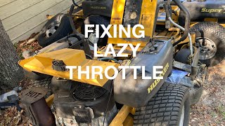 FIXING THROTTLE THAT KEEPS SLOWING