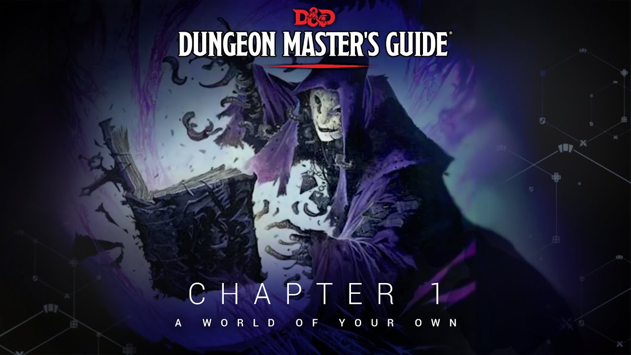 The Dungeon Master Ch 1 A Dungeon Master's Guide to D&D 5e readalong, Chapter 1 - A World of Your  Own - YouTube