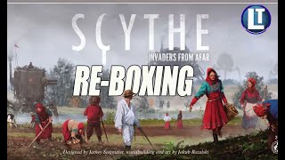 SCYTHE: INVADERS FROM AFAR Board Game Reboxing / SCYTHE Expansion Component Overview