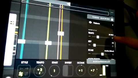 Fugue machine with Animoog