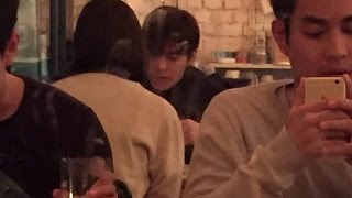 Kim woo bin & shin min ah were caught on a date with each other at
restaurant. and spotted by thai blogger vacatio...