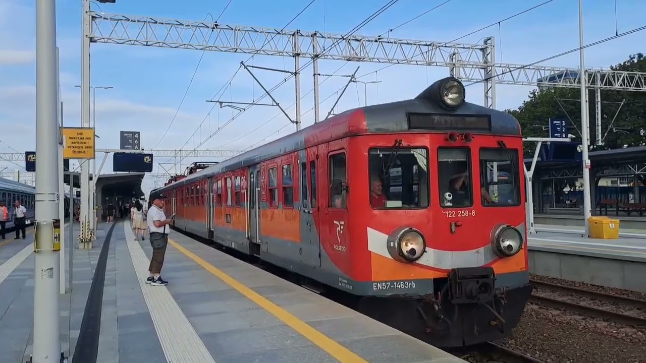 Pociagi Olsztyn Główny - sierpień 2024