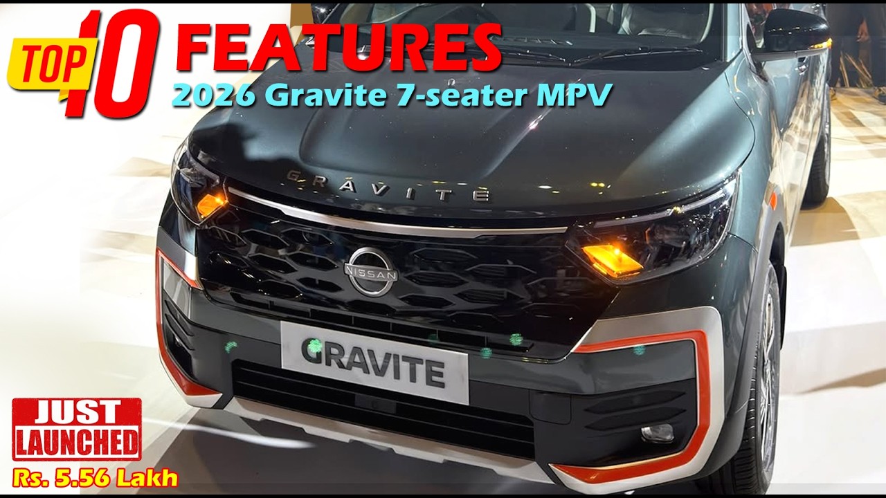New 2026 Nissan Gravite MPV || TOP 10 FEATURES