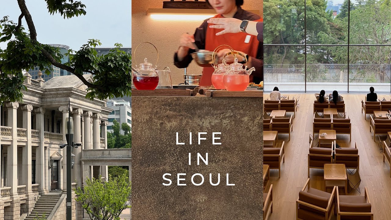 Seoul Vlog - Hanok Café, Deoksugung Palace, Tea Salon & Korean Crafts | From Bukchon to Myeongdong
