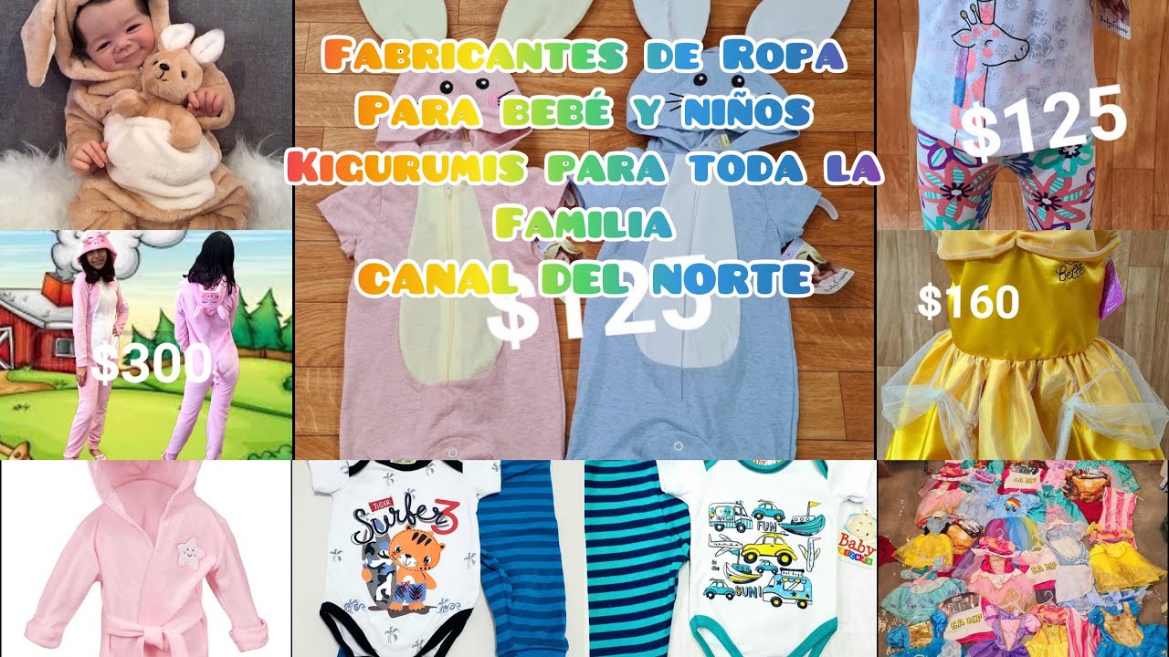 a Canal del Norte Ropa para Bebé y niños muy barata y de para negocio YouTube