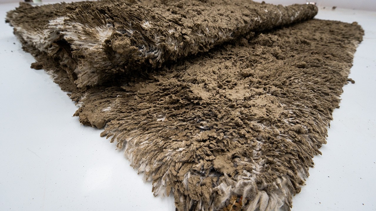 Dilapidated Rug Is This Rug Even Saveable? Deep Cleaning a Fossilized Shaggy Rug ...