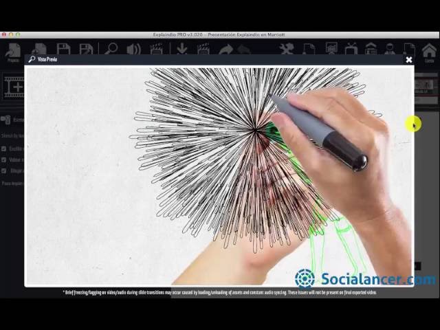 Explaindio 3.0 - La Mejor Herramienta para Crear y Editar Vídeos Animados, Fondos y Doodle vídeos